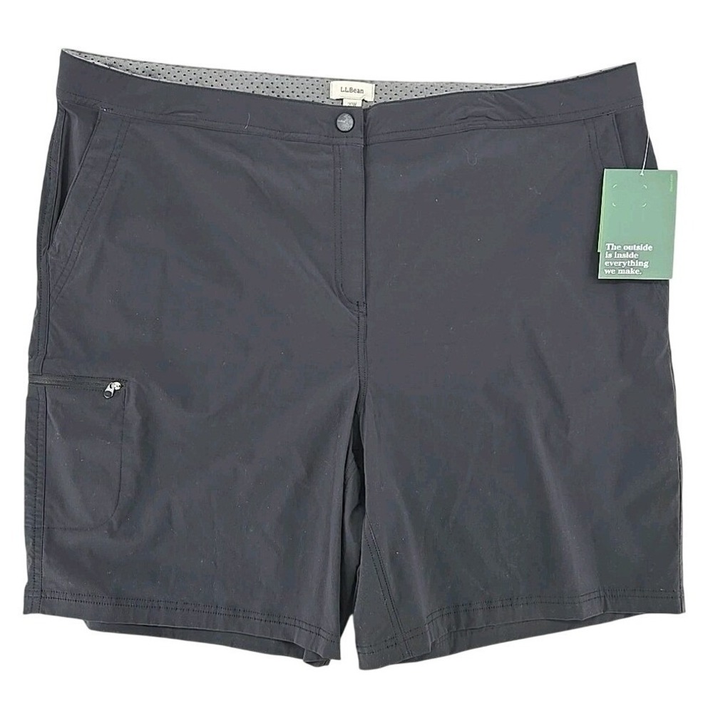 L.L. Bean Women's Black Cargo Shorts
